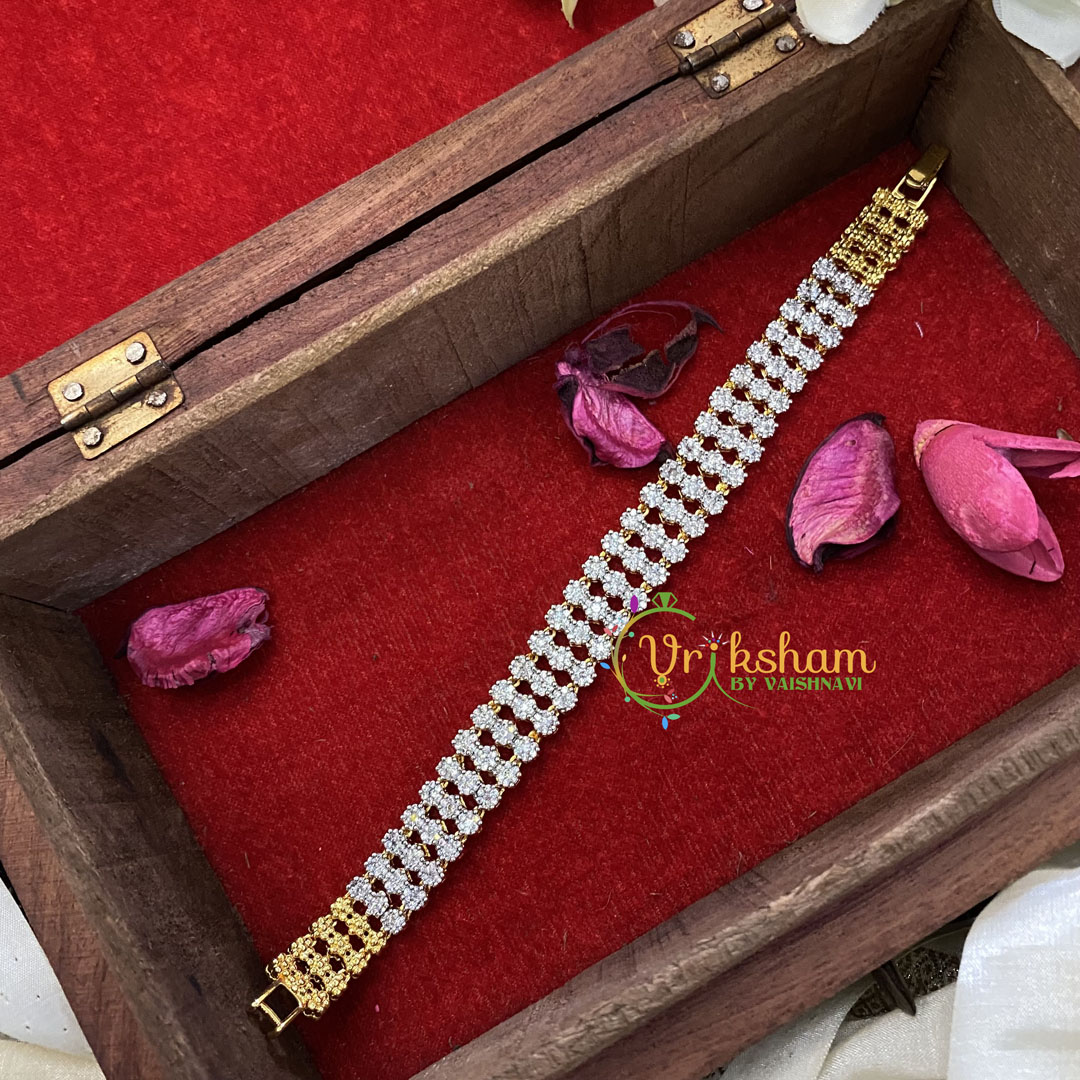 American Diamond Bracelet-Chain-G5214