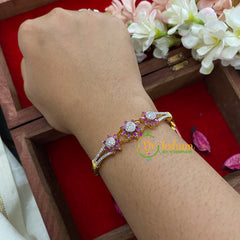 American Diamond Bracelet-Pink-G5208