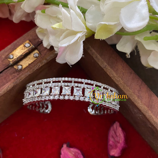 American Diamond Bracelet-White-G5200