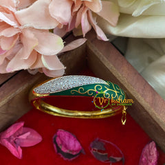 American Diamond Bracelet-Green-G5195