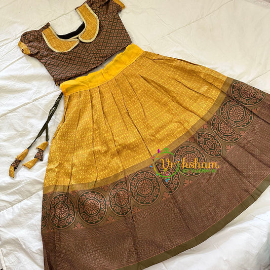 draft Yellow Indian Traditional Girls Lehenga-VS949 (Copy)