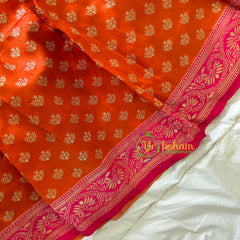 Pink Orange Indian Traditional Girls Lehenga-VS940