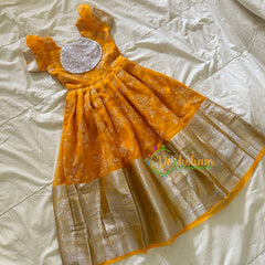 Yellow Indian Traditional Dress for Girls -VS917