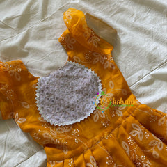 Yellow Indian Traditional Dress for Girls -VS917