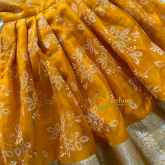 Yellow Indian Traditional Dress for Girls -VS917