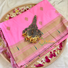 Rose Semi Silk Saree -VS1043