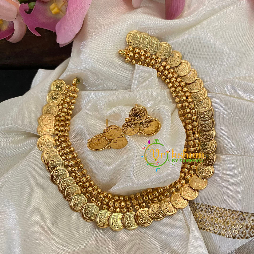 Premium Lakshmi Kaasu Choker- Coin Choker-G8720