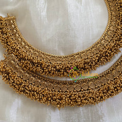 Premium Bridal Anklets-Cluster Ghungroo-G10133