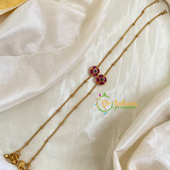 Precious Jadau Kundan Pendant Anklets-G10130