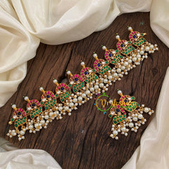 Precious Jadau Kundan High Neck Choker -J1179