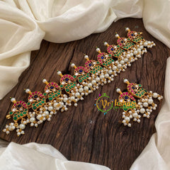 Precious Jadau Kundan High Neck Choker -J1179