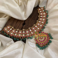 Precious Jadau Kundan Short Neckpiece -J1191