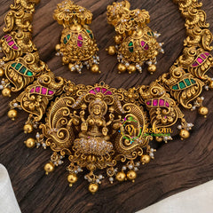 Lakshmi Jadau Kundan Short Neckpiece -J1168