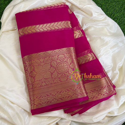 Pink Organza Silk Saree -Organza Kota Silk-VS428