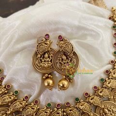 Premium Lakshmi Kaasu Short Neckpiece -Coin Neckpiece -G8815