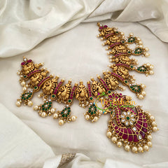 Precious Jadau Kundan Short Neckpiece -J1187