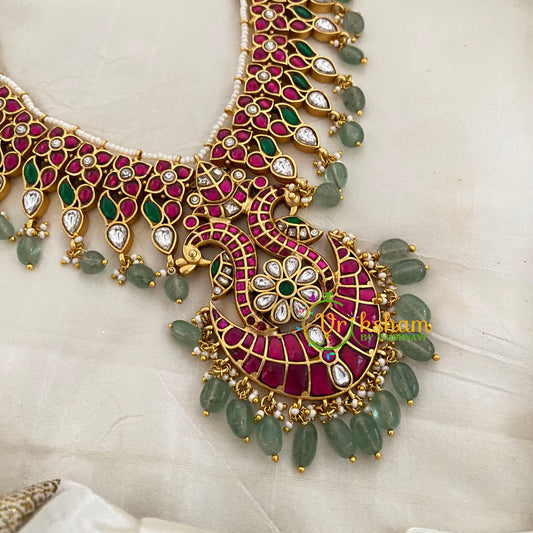 Precious Jadau Kundan Short Neckpiece -J1186