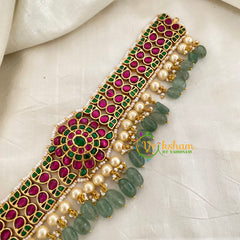 Precious Jadau Kundan High Neck Choker -J1181