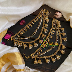 Jhumka ear chain -Pearl -G6096