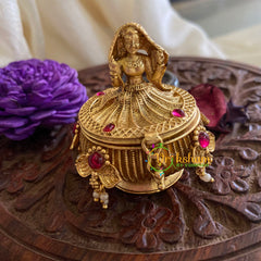 Gold Look Alike Bride Kumkum Box -G7634