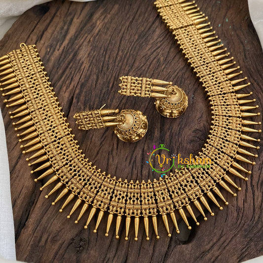 Premium Mullai Mottu Short Neckpiece -G9649