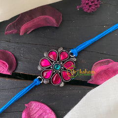 Rakshabandhan Rakhi-Pink Floral-RB011