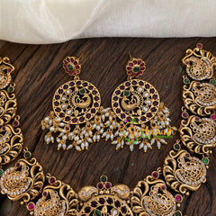 Premium Gold Look Alike Short Neckpiece -G9648