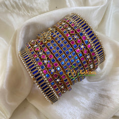 Silk Thread Kundan Bridal Bangle-G6233