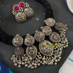 Kolhapuri Lakshmi Neckpiece with Braided Rope –S443