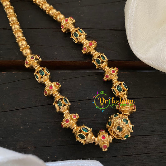 Gold Look Alike Short Neckpiece -G7818