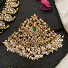 Precious Jadau Kundan Removable Pendant Neckpiece-J1029