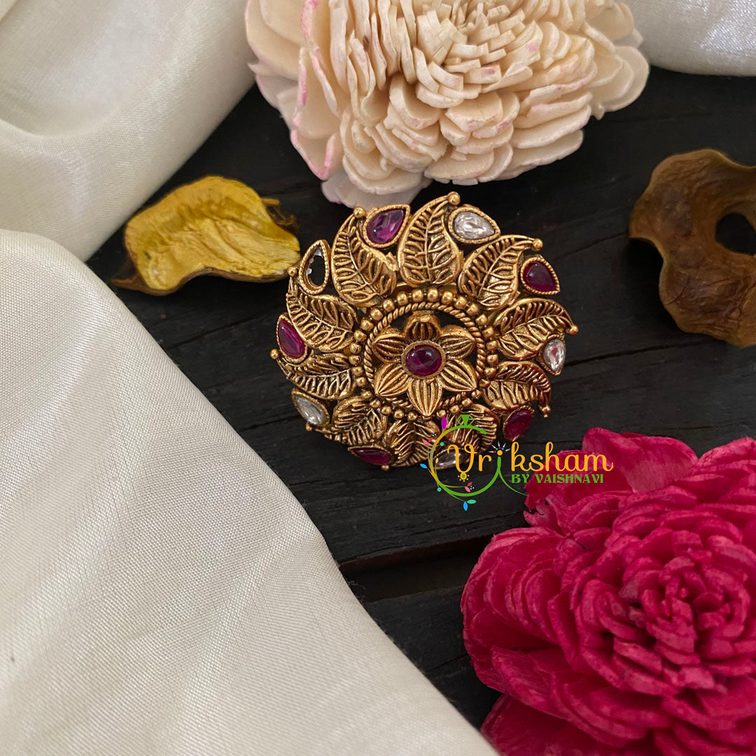 AD Stone Jumbo Statement Finger Ring -G8949 – vrikshamindia