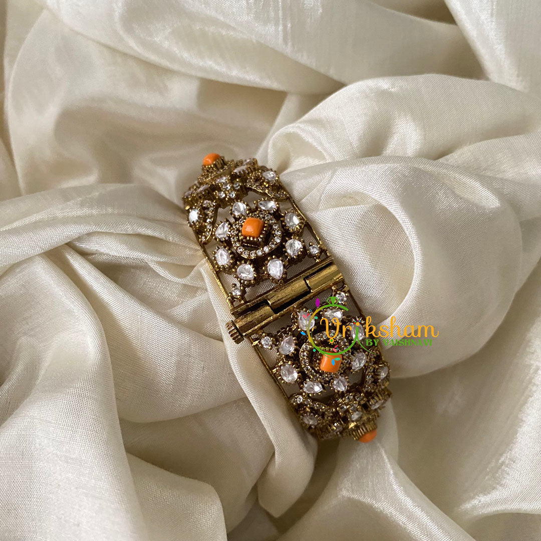 Victorian Diamond Bangles-Orange-VV682