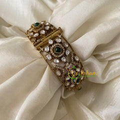 Victorian Diamond Bangles-Green-VV680