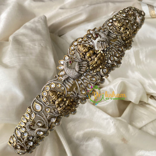 Premium Victorian Diamond Temple Hipbelt -Lakshmi-VV669