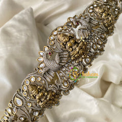 Premium Victorian Diamond Temple Hipbelt -Lakshmi-VV669