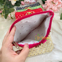 Return Gift Purses -Benarasi Pouches -6 pieces Set-RG072