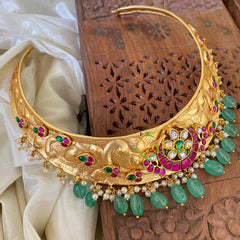 Precious Jadau Kundan Statement Hasli Choker-J717