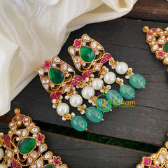 Precious Jadau Kundan High Neck Choker -J739