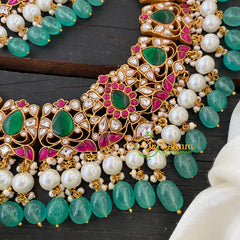 Precious Jadau Kundan High Neck Choker -J739