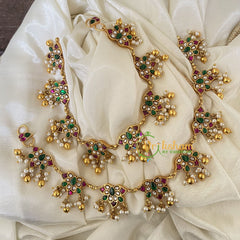 Precious Jadau Kundan Bridal Anklets-J767