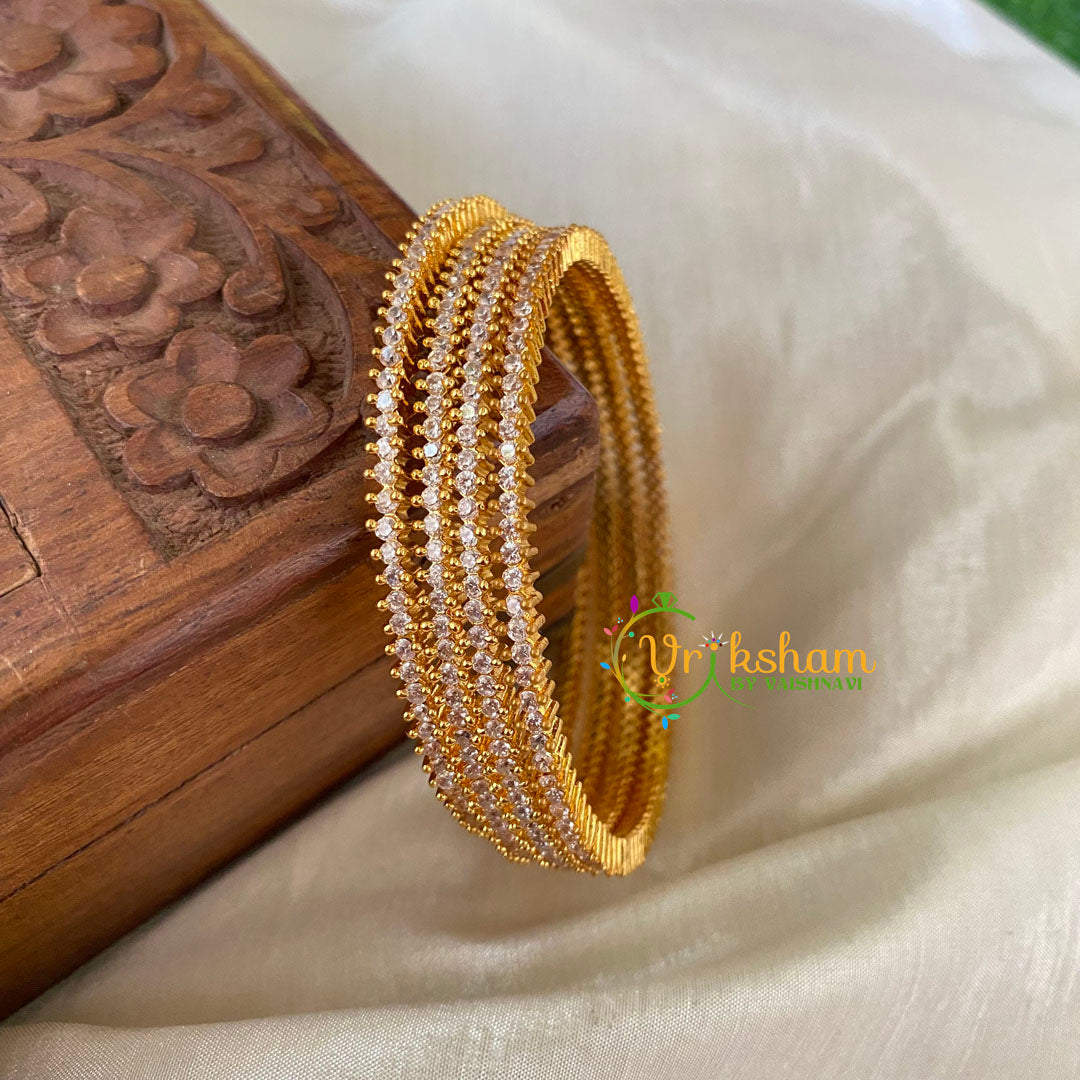 Premium AD Stone Bangles -G6835
