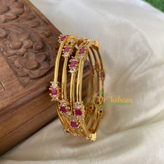 Premium AD Stone Bangles -G6811