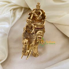 Gold Look Alike Temple Kumkum Box -Bahubali-G9780