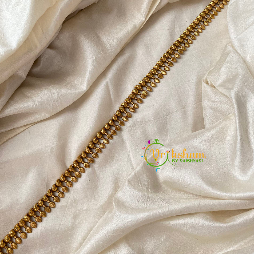 Elegant Thin Mullai Mottu Hipchain   -G9098