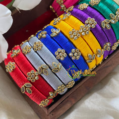 Return Gift Package -Silk Thread Bangles Set 7 -NV024