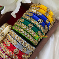 Return Gift Package -Silk Thread Bangles Set 9 -NV026