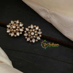 Victorian Diamond Studs -VV805