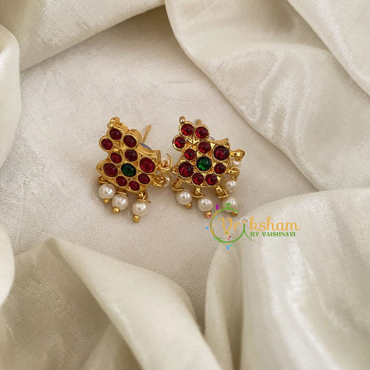 Traditional Kemp Studs-Red Green-G6888