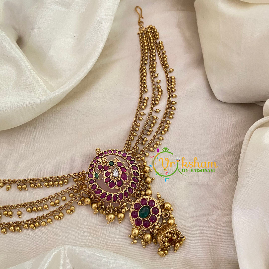 Premium Bun Billai with Side Chains -G9235